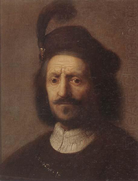 Portrait of rembrandt s father,head and shoulers, unknow artist
